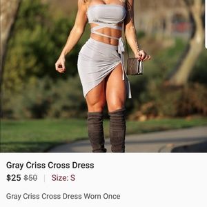 Grey dress